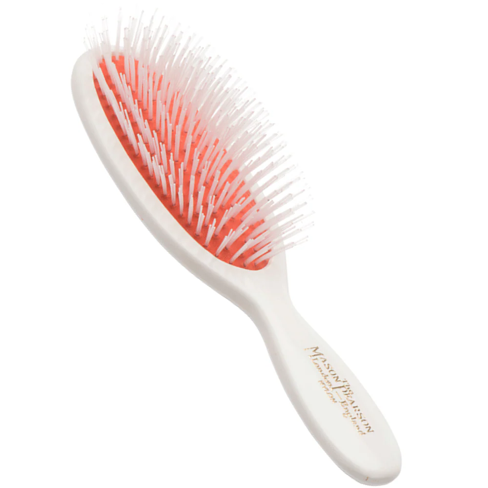 Mason Pearson Pocket Nylon Hairbrush Ivory N4