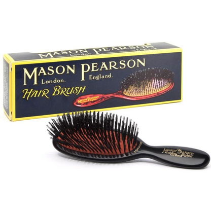 Mason Pearson Pocket Sensitive Bristle Hairbrush Dark Ruby SB4