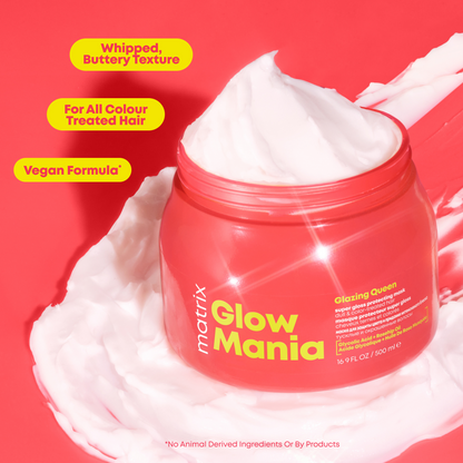 Matrix Glow Mania Glazing Queen Super Gloss Protecting Hair Mask 500ml