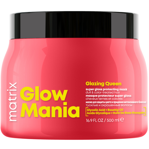 Matrix Glow Mania Glazing Queen Super Gloss Protecting Hair Mask 500ml