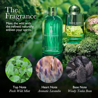 Molton Brown Wild Mint & Lavandin Bath & Shower Gel 300ml