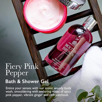 Molton Brown Fiery Pink Pepper Bath & Shower Gel 300ml