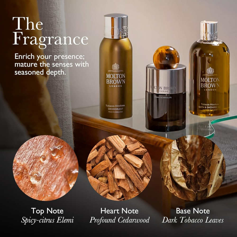 Molton Brown Tobacco Absolute Bath & Shower Gel 300ml