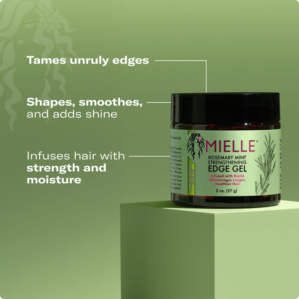 Mielle Rosemary Mint Blend Strengthening Edge Gel 57g