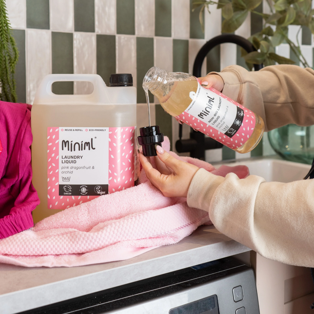 Miniml Non-Bio Laundry Liquid Pink Dragonfruit & Orchid 1000ml