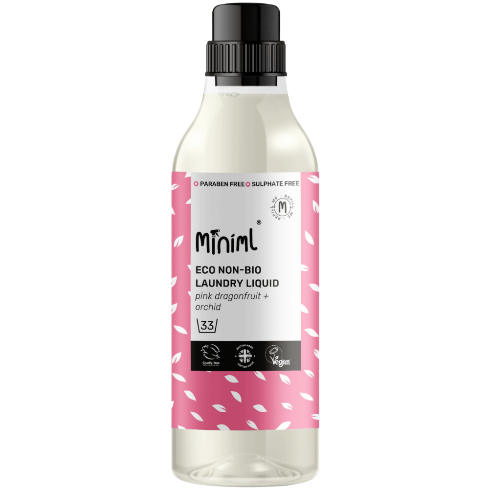 Miniml Non-Bio Laundry Liquid Pink Dragonfruit & Orchid 1000ml