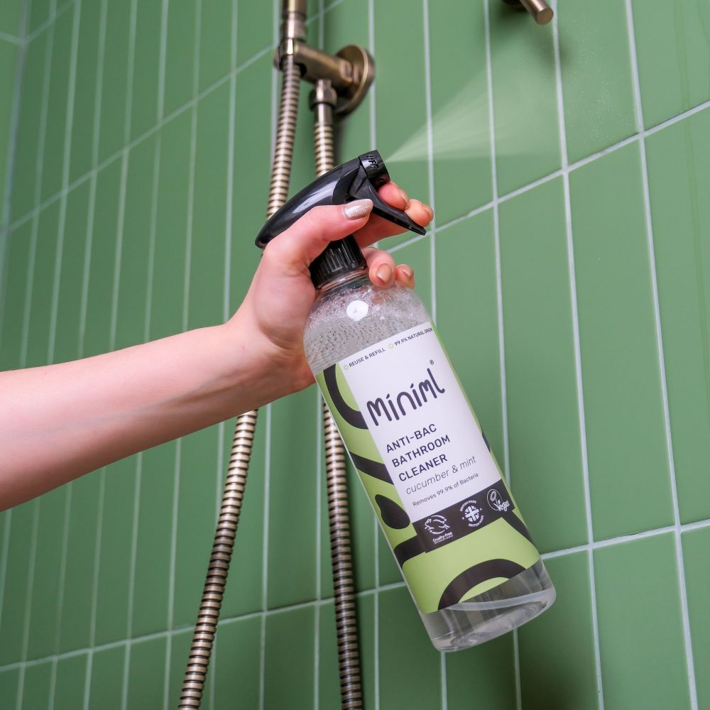 Miniml Anti-Bacterial Bathroom Cleaner Cucumber & Mint 750ml