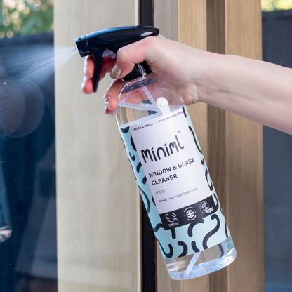 Miniml Natural Refillable Window & Glass Cleaner Mint 750ml