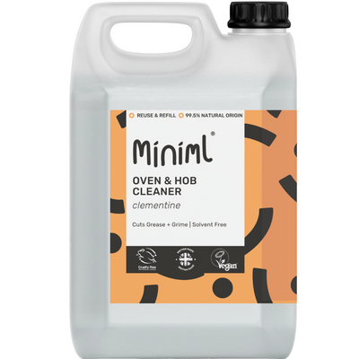 Miniml Natural Refillable Oven & Hob Cleaner Clementine 5000ml