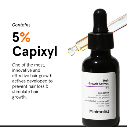 Minimalist Hair Density Hair Serum 18% 30ml