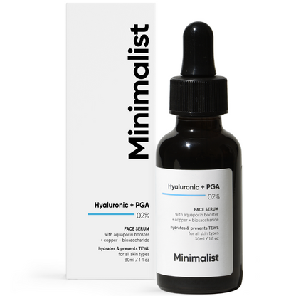 Minimalist Hyaluronic + PGA 02% Face Serum 30ml