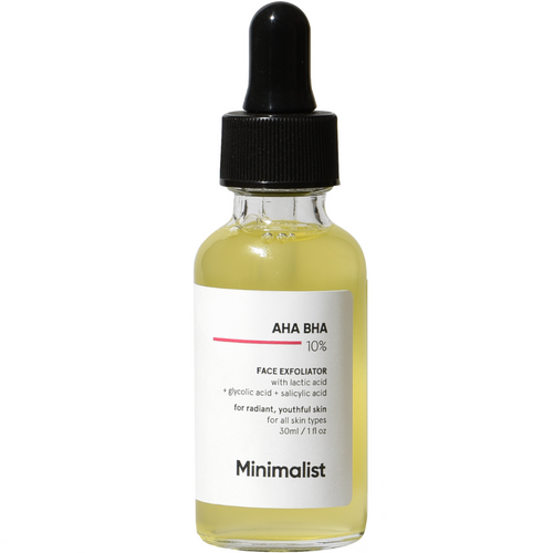 Minimalist AHA BHA 10% Face Exfoliator 30ml