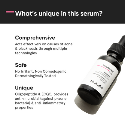 Minimalist Salicylic Acid 02% Face Serum 30ml