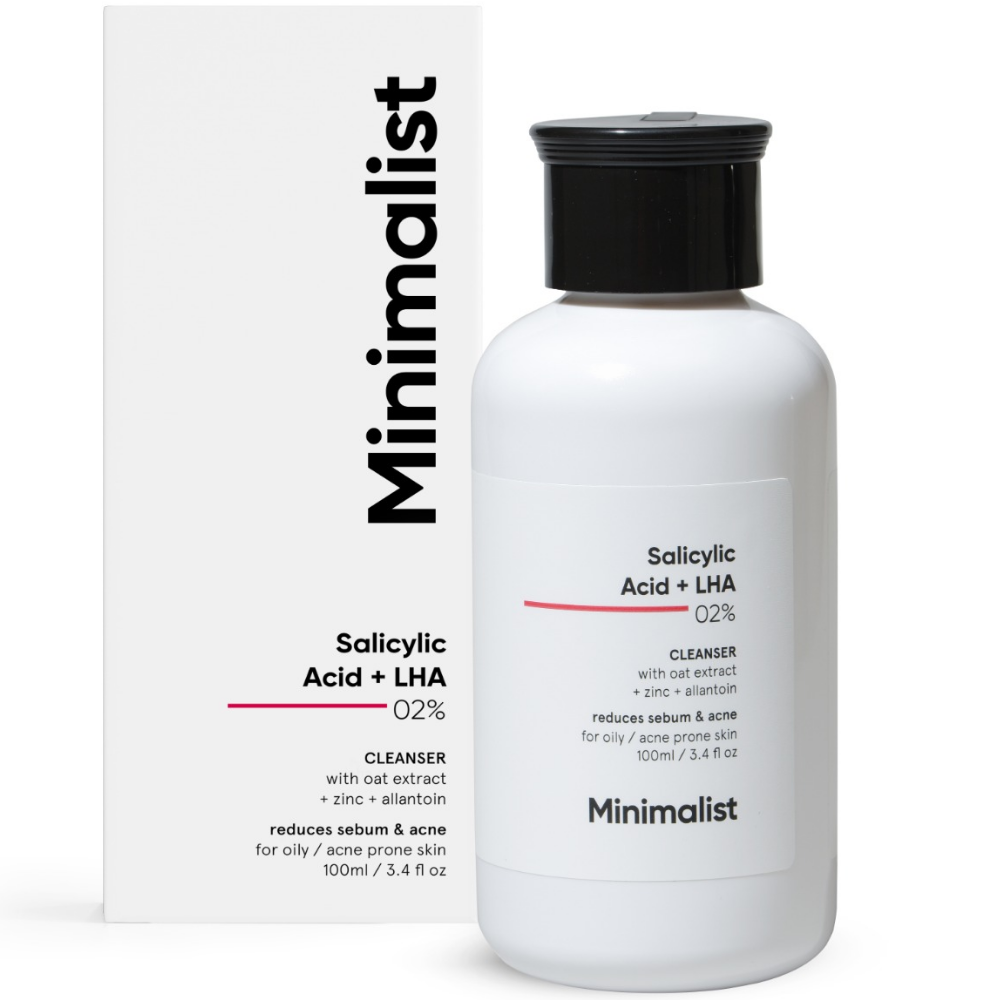Minimalist Salicylic + LHA 02% Face Cleanser 100ml