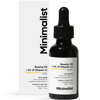 Minimalist Rosehip Oil & Vitamin C 100% Face Serum 30ml