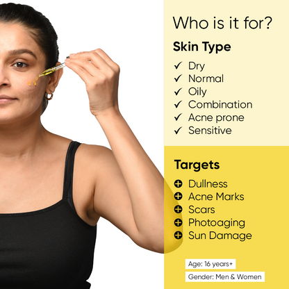 Minimalist Rosehip Oil & Vitamin C 100% Face Serum 30ml