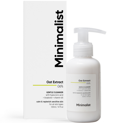 Minimalist Oat Extract 06% Gentle Cleanser 120ml