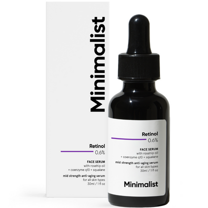 Minimalist Retinol 0.6% Face Serum 30ml