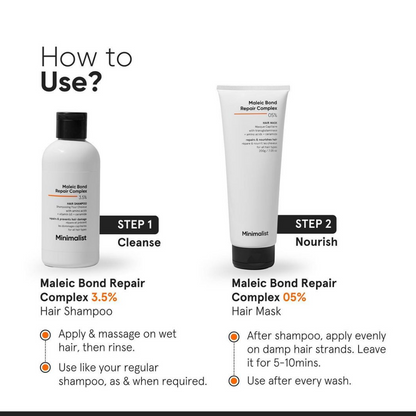 Minimalist Maleic Bond Repair Complex 05% Hair Mask 200g