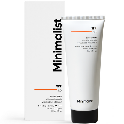 Minimalist Broadspectrum Sunscreen PA++++ SPF50 50g