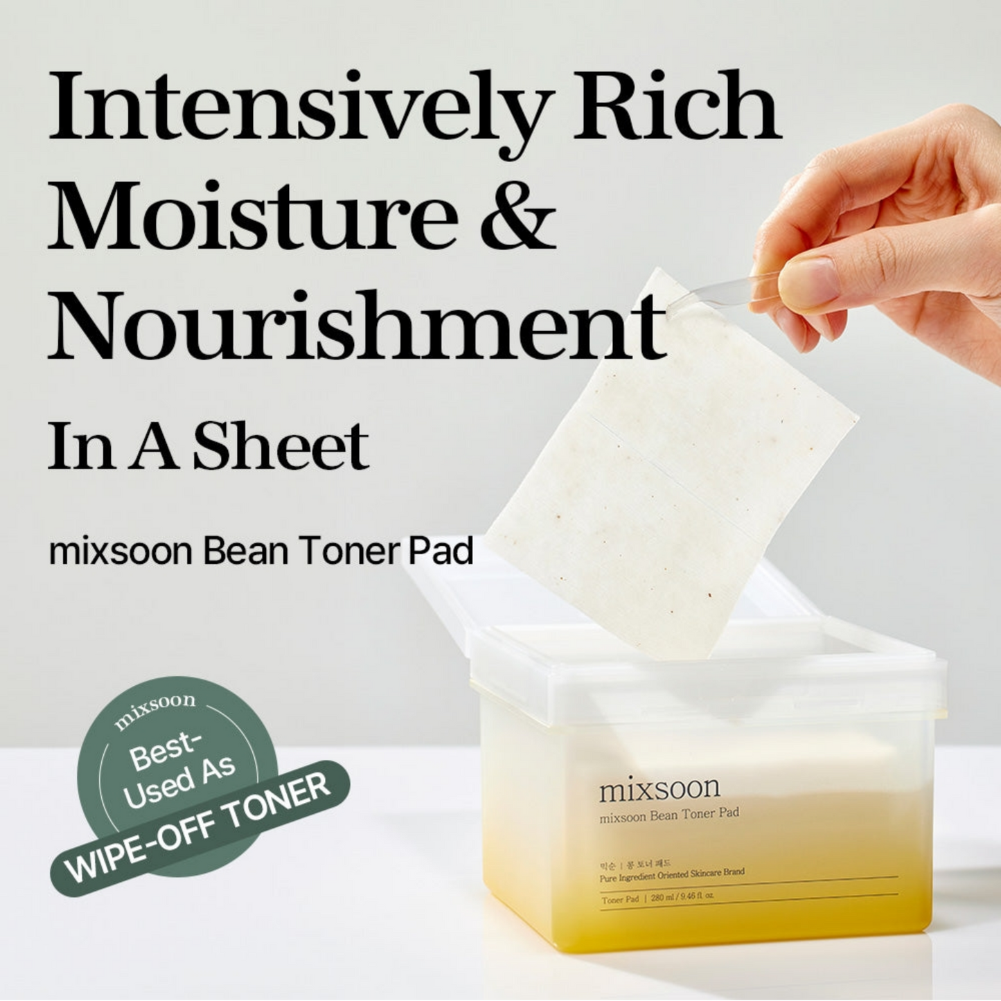 Mixsoon Bean Toner Pad 180ml