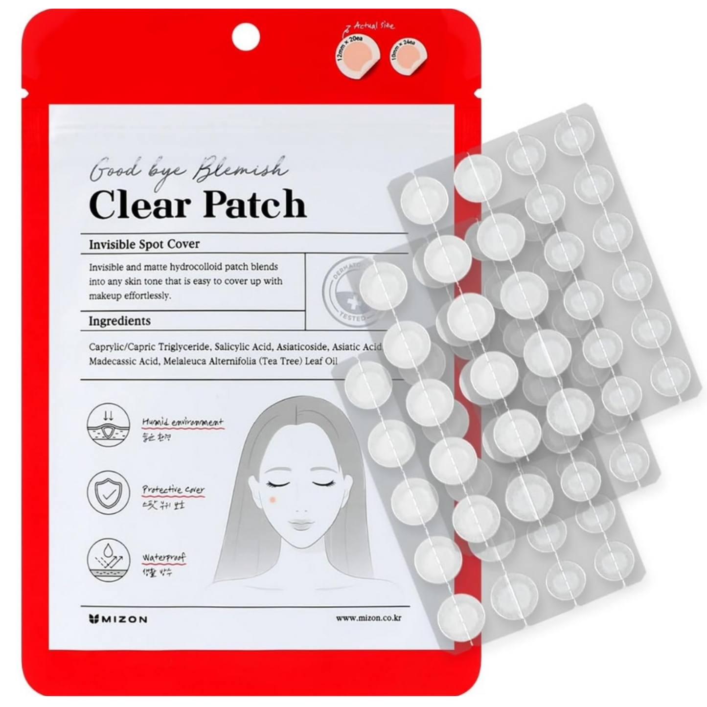 Mizon Good Bye Blemish Clear Patch 44 Patches