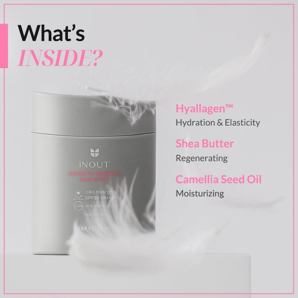 Mizon Inout Smooth Mineral Sun Stick PA++++ SPF50+ 26g