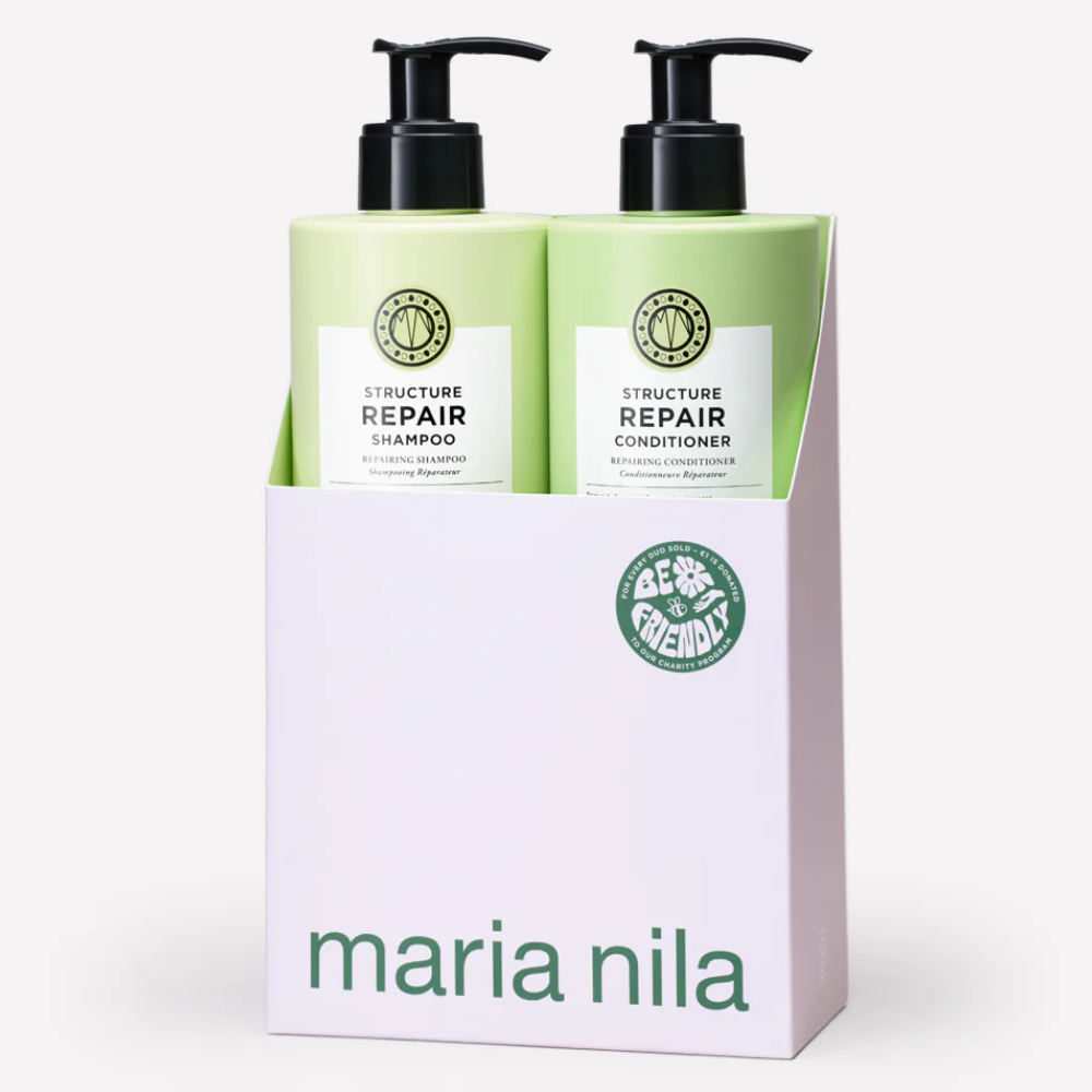 Maria Nila Structure Repairing Shampoo & Conditioner Duo Set 2 x 500ml