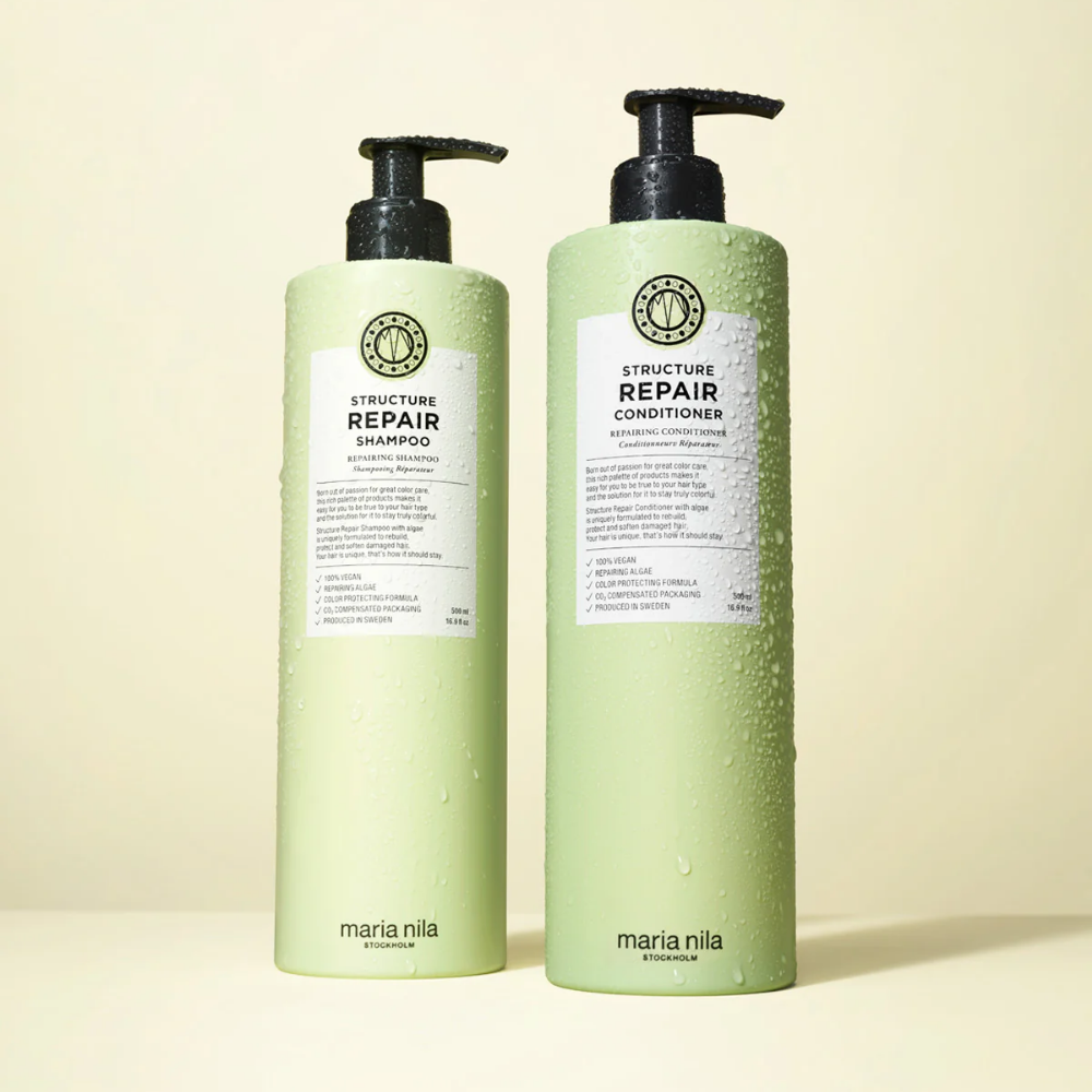 Maria Nila Structure Repairing Shampoo & Conditioner Duo Set 2 x 500ml