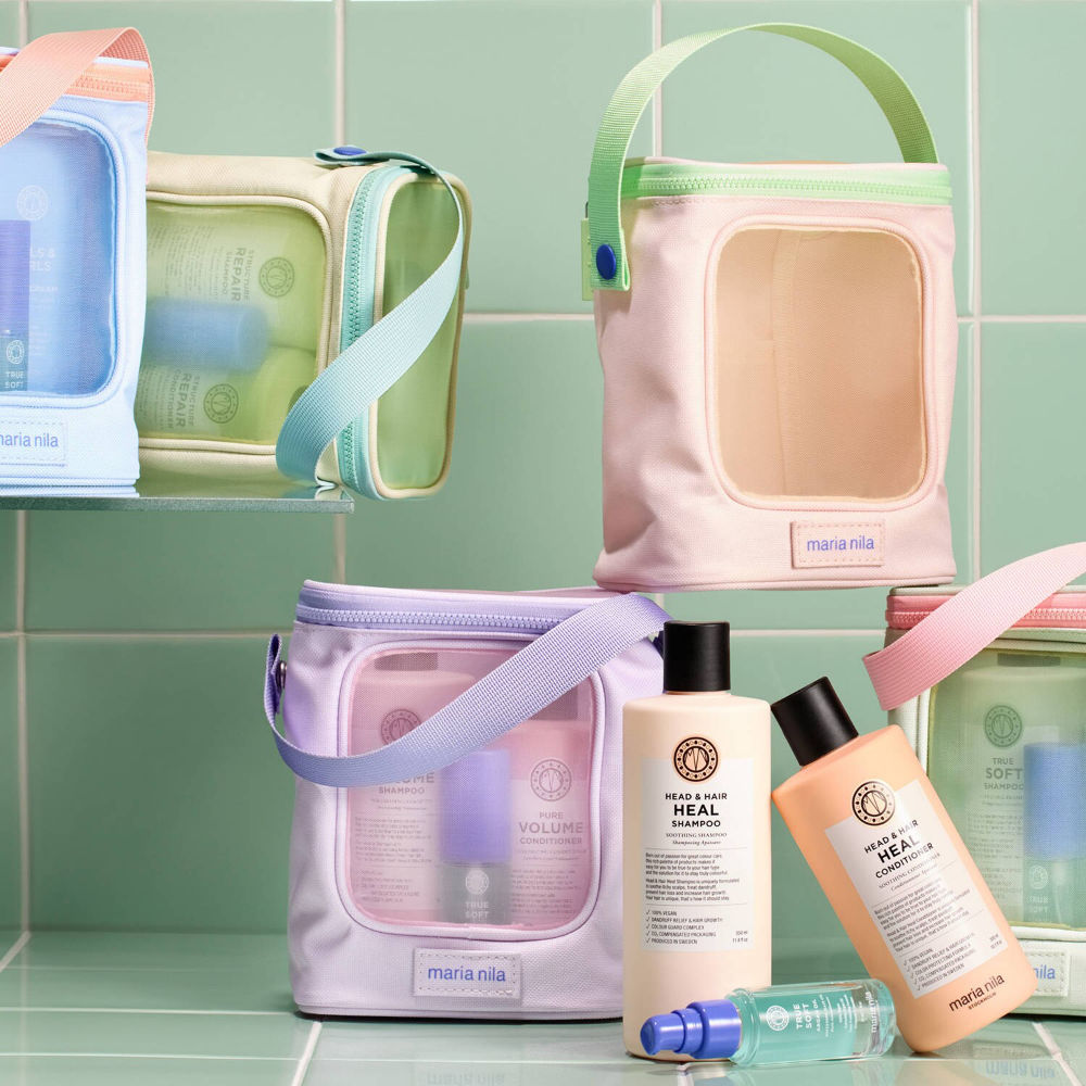 Maria Nila True Soft Hair Care Beauty Bag