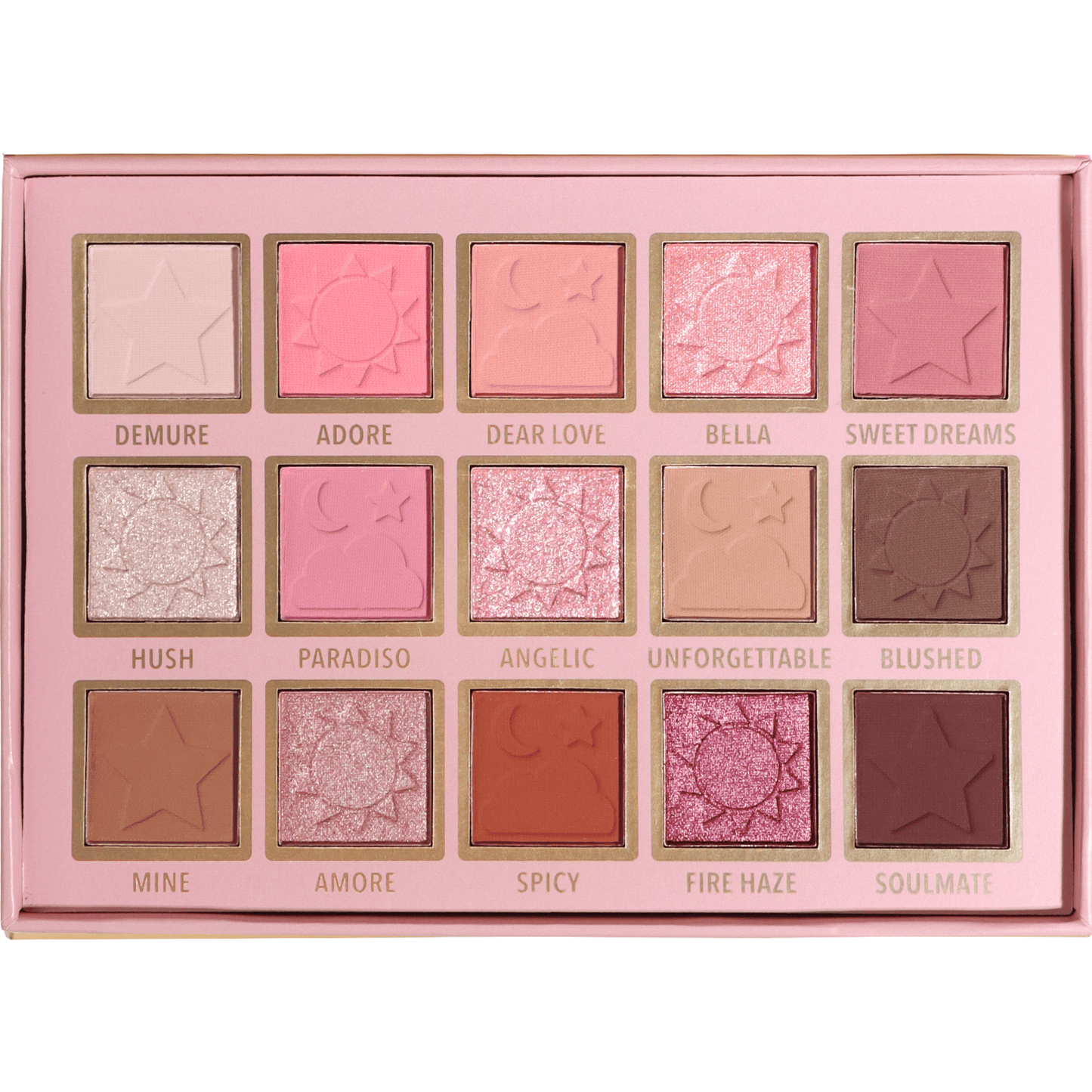 MOIRA Celestial Love 15 Colour Eyeshadow Palette