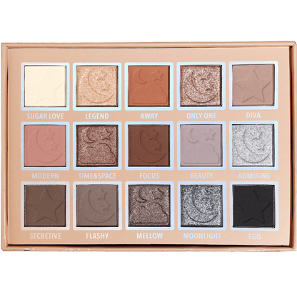 MOIRA Endless Moonlight 15 Colour Eyeshadow Palette