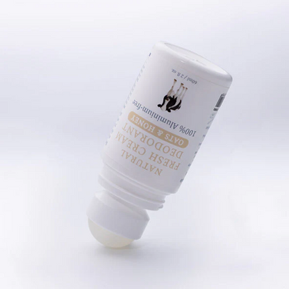 MooGoo Natural Fresh Cream Aluminium Free Deodorant Oats & Honey 60g