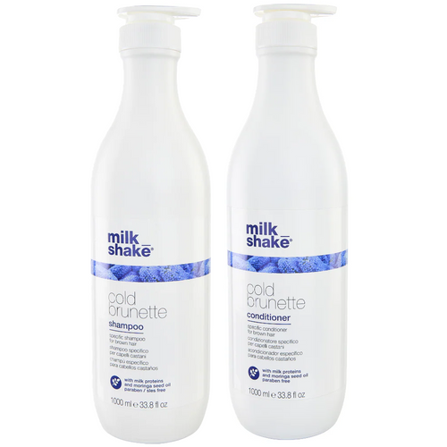 Milk_Shake Cold Brunette Specific Shampoo & Conditioner Twin 2 x 1000ml