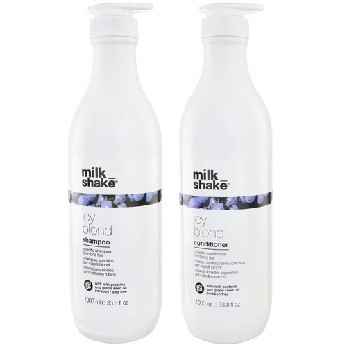 Milk_Shake Icy Blond Specific Shampoo & Conditioner Twin 2 x 1000ml