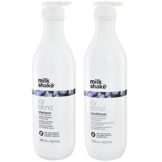 Milk_Shake Icy Blond Specific Shampoo & Conditioner Twin 2 x 1000ml