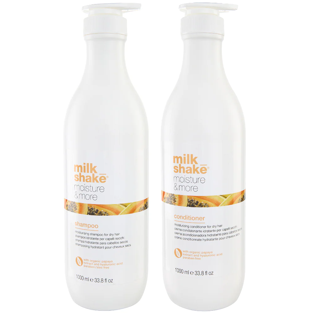 Milk_Shake Moisture & More Shampoo & Conditioner Twin 2 x 1000ml
