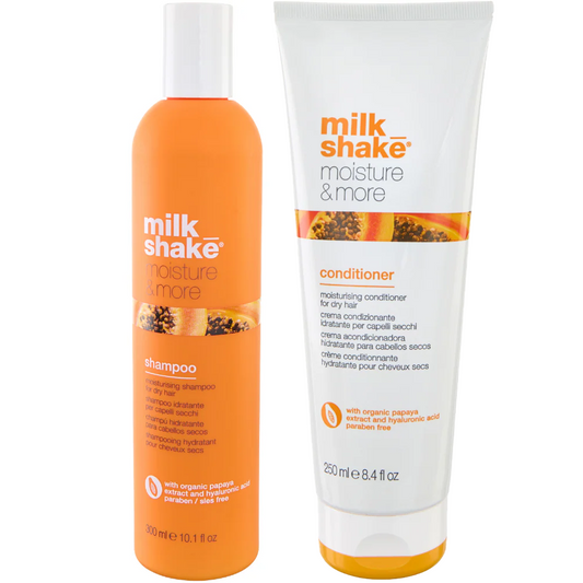 Milk_Shake Moisture & More Shampoo 300ml & Conditioner 250ml Twin