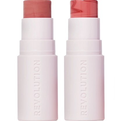 Makeup Revolution Skin Silk Marble Blush Stick 4.5g