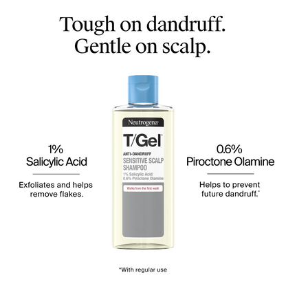 Neutrogena T/Gel Anti-Dandruff Shampoo for Sensitive Scalp 150ml