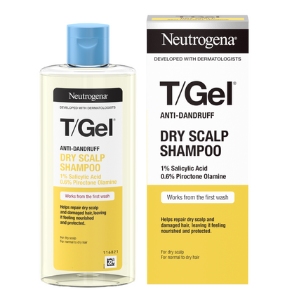 Neutrogena T/Gel Anti-Dandruff Shampoo for Dry Hair 250ml