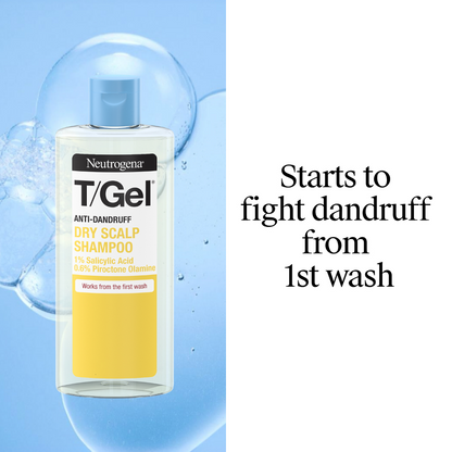 Neutrogena T/Gel Anti-Dandruff Shampoo for Dry Hair 250ml