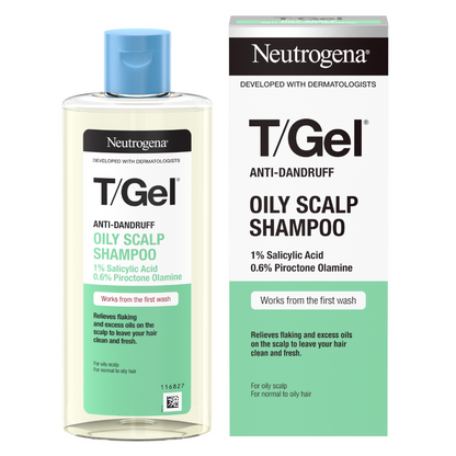 Neutrogena T/Gel Anti-Dandruff Shampoo for Oily Scalp 250ml