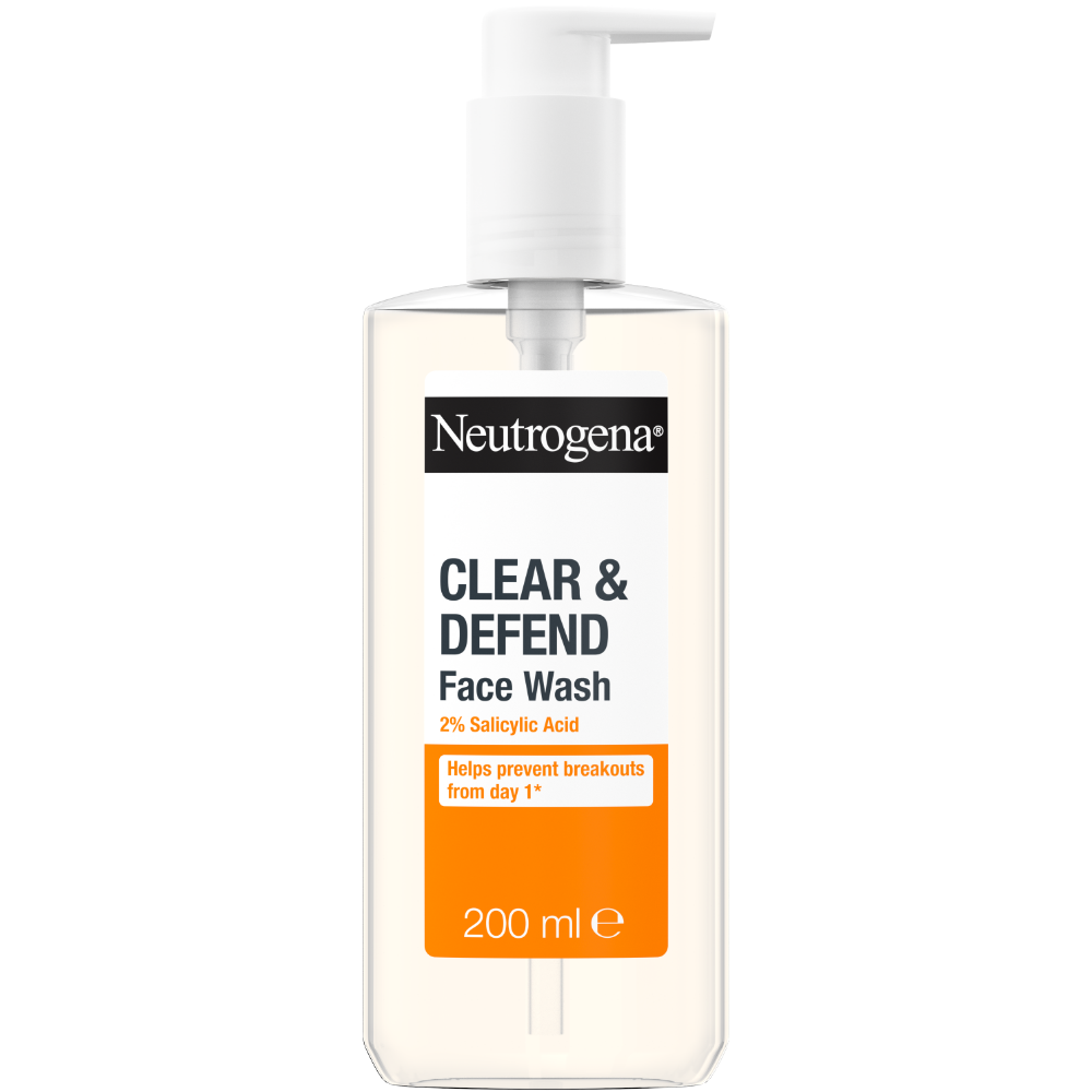 Neutrogena Clear & Defend Facial Wash 200ml