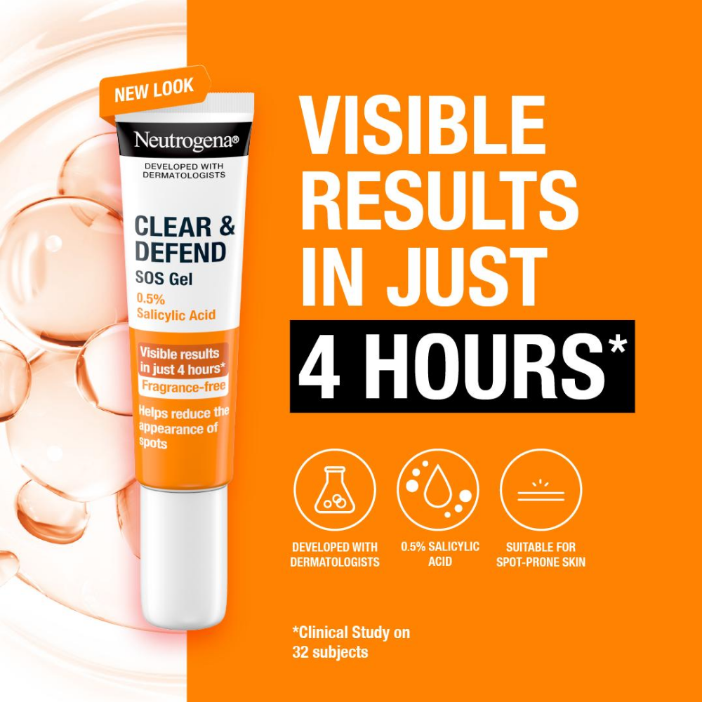 Neutrogena Clear & Defend Rapid Clear Treatment Gel 15ml