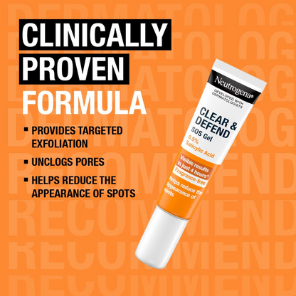 Neutrogena Clear & Defend Rapid Clear Treatment Gel 15ml