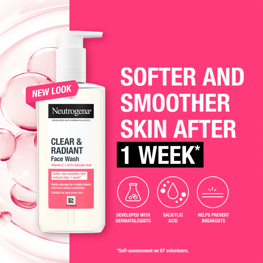 Neutrogena Refreshingly Clear Facial Wash 200ml