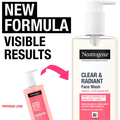 Neutrogena Refreshingly Clear Facial Wash 200ml