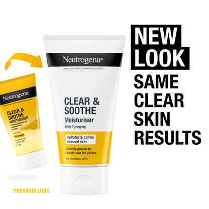 Neutrogena Clear & Soothe Turmeric Moisturiser 75ml