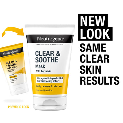Neutrogena Clear & Soothe Clay Mask 50ml